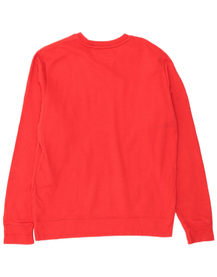 CHAMPION Suéter Masculino Suéter Médio Algodão Vermelho