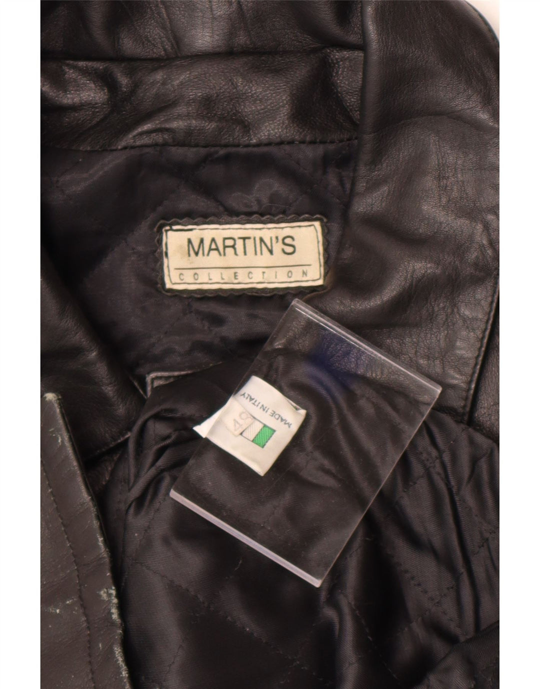 Casaco de couro masculino Martin's IT 48 couro preto médio