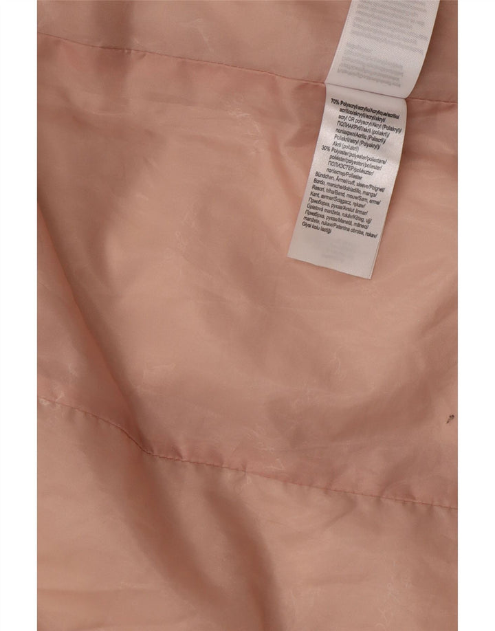 Jaqueta acolchoada com capuz feminina Kangaroos UK 12 poliacrílico rosa médio