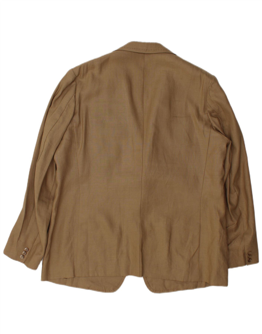 Jaqueta Blazer Masculina Vintage com 3 Botões Reino Unido 38 Bege Médio