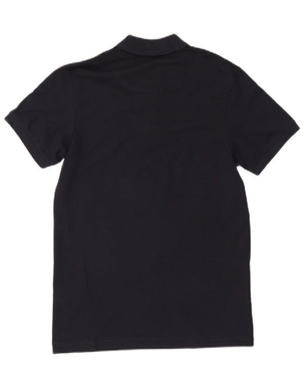 Camisa polo masculina Hugo Boss azul marinho médio