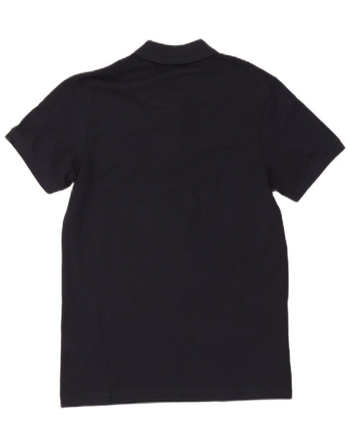Camisa polo masculina Hugo Boss azul marinho médio