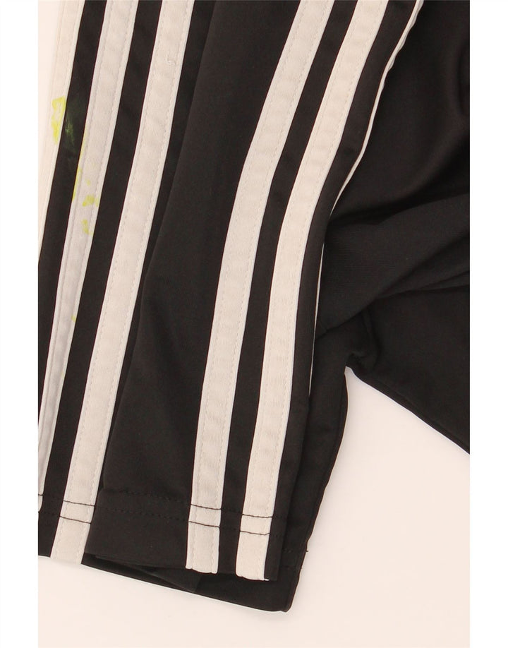 Camiseta Adidas Boys Aeroready Top 9-10 Anos Poliéster Preto