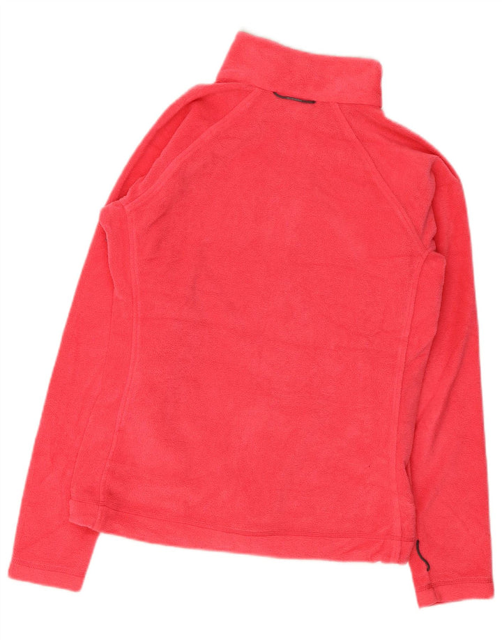 Jaqueta de lã feminina Columbia UK 12 poliéster vermelho médio