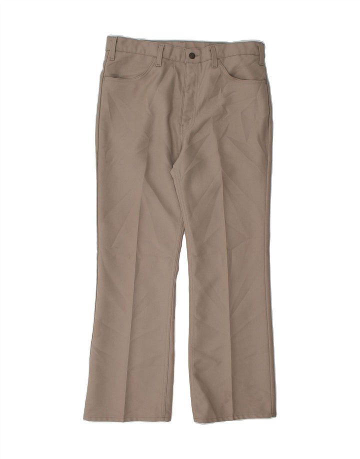 LEVI'S Womens Straight Casual Trousers W34 L29 Beige Vintage Levi's and Second-Hand Levi's from Messina Hembry 
