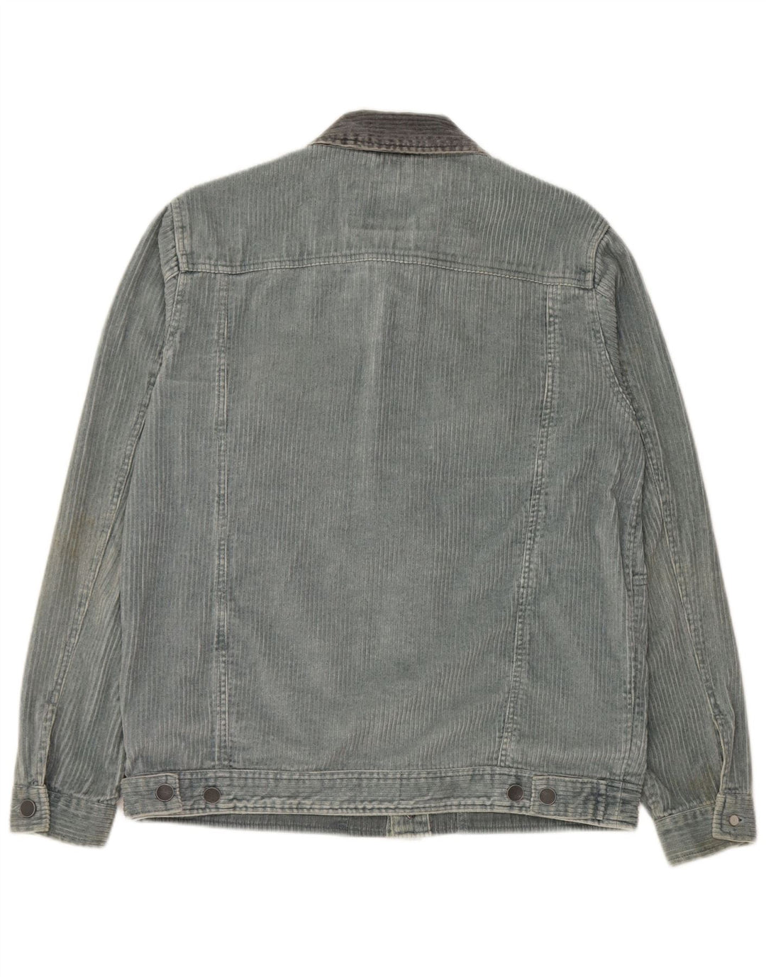 Jaqueta masculina de veludo Billabong UK 38 algodão azul médio
