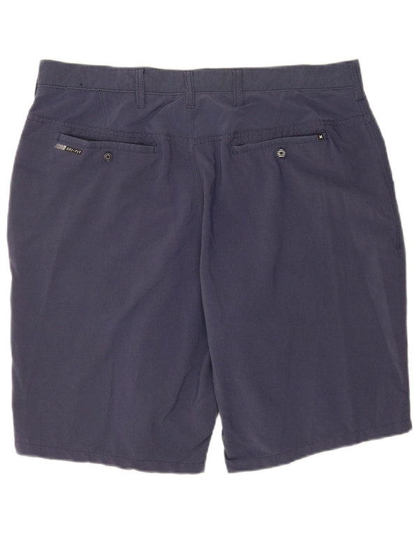 Shorts Chino Masculino Hurley W36 Grande Nylon Azul Marinho