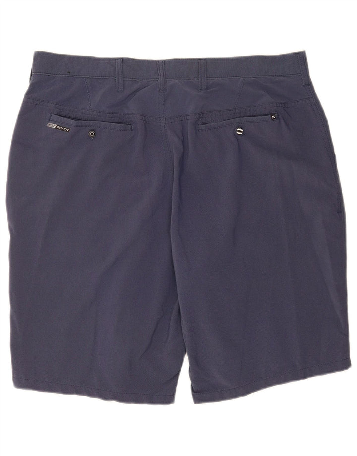 Shorts Chino Masculino Hurley W36 Grande Nylon Azul Marinho