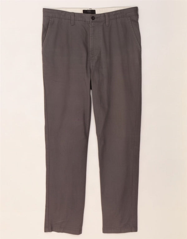 Calça Chino Cônica Masculina Marks & Spencer W32 L29 Algodão Cinza