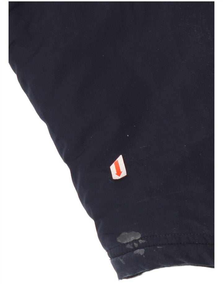 Adidas Mens Graphic Tracksuit Top Jaqueta Grande Poliéster Azul Marinho