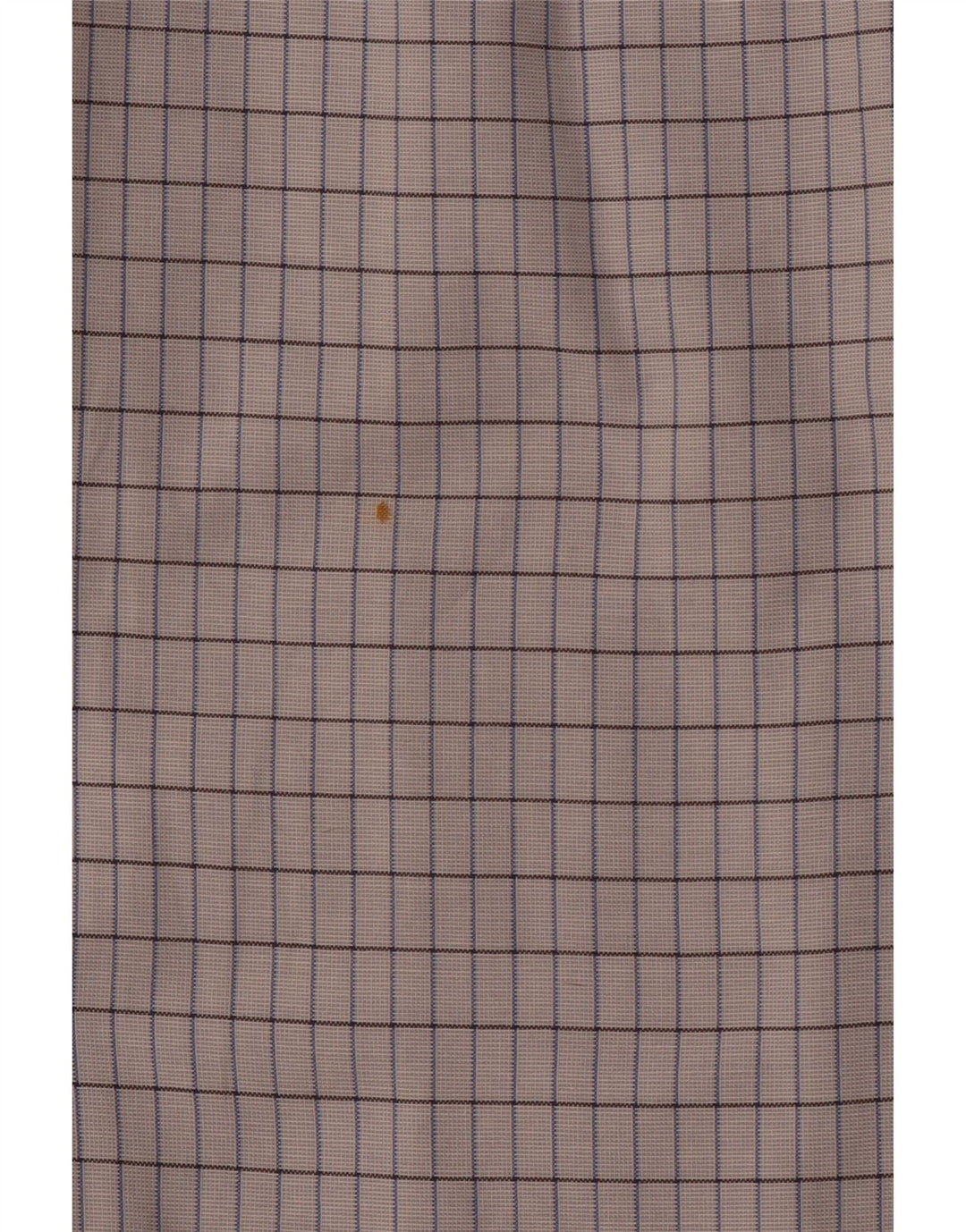 Camisa masculina ERMENEGILDO ZEGNA tamanho 41 16 grande algodão xadrez branco