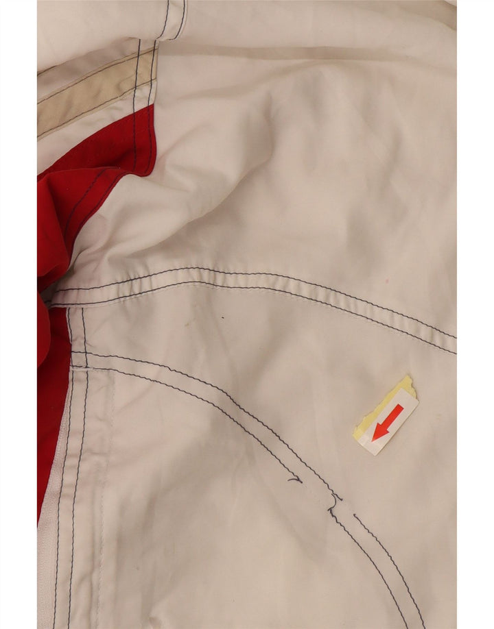 LOTTO Mens Treino Top Jacket IT 50 Medium White Colourblock