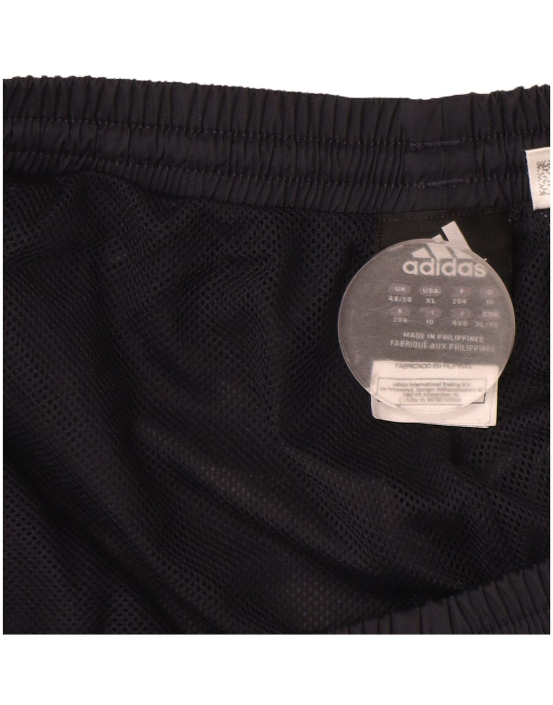ADIDAS Calças de treino masculinas Joggers UK 48/50 XL Poliéster Preto