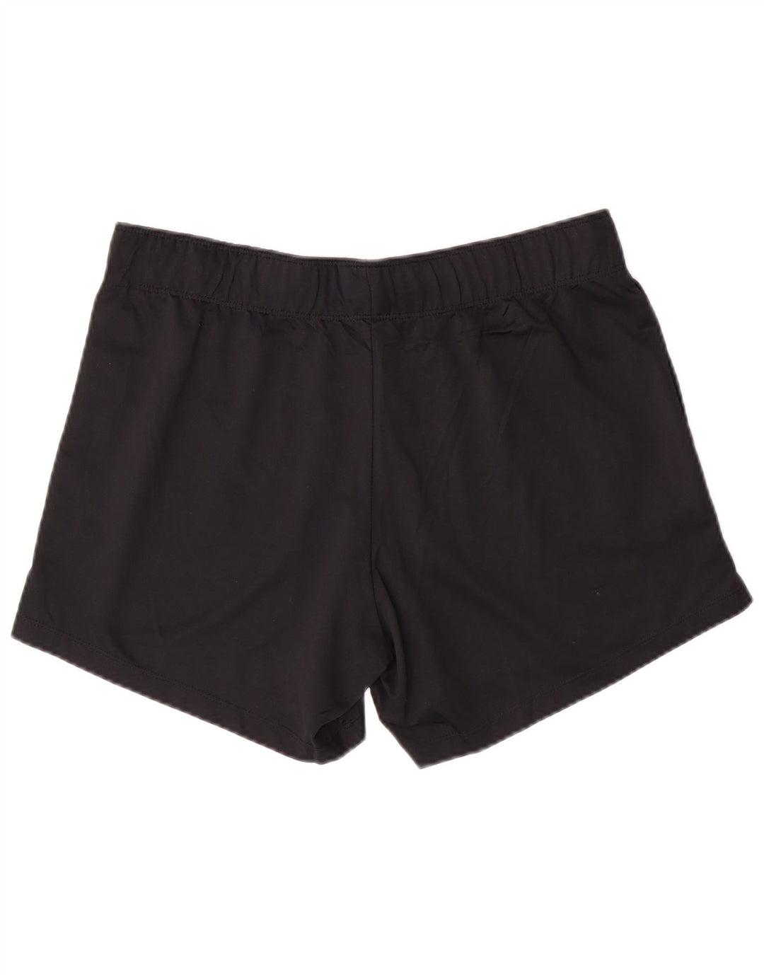 Shorts esportivos femininos NIKE Dri Fit UK 14 médio preto poliéster