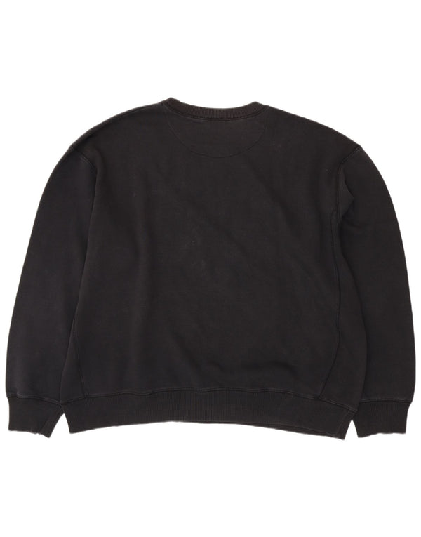 NIKE Masculino Suéter Jumper UK 47/48 2XL Preto