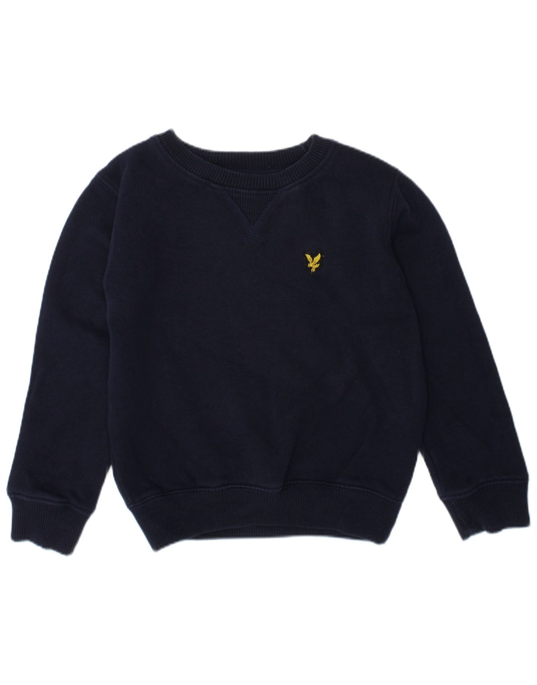 Moletom masculino LYLE & SCOTT 3-4 anos azul marinho algodão
