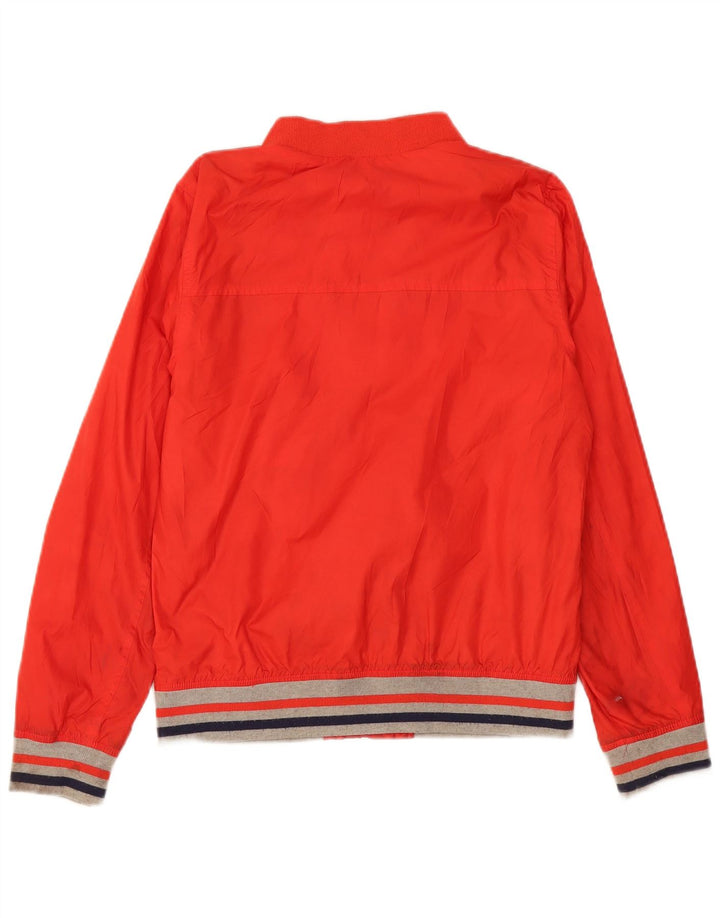 Jaqueta bomber masculina Timberland 13-14 anos poliéster colorblock vermelho