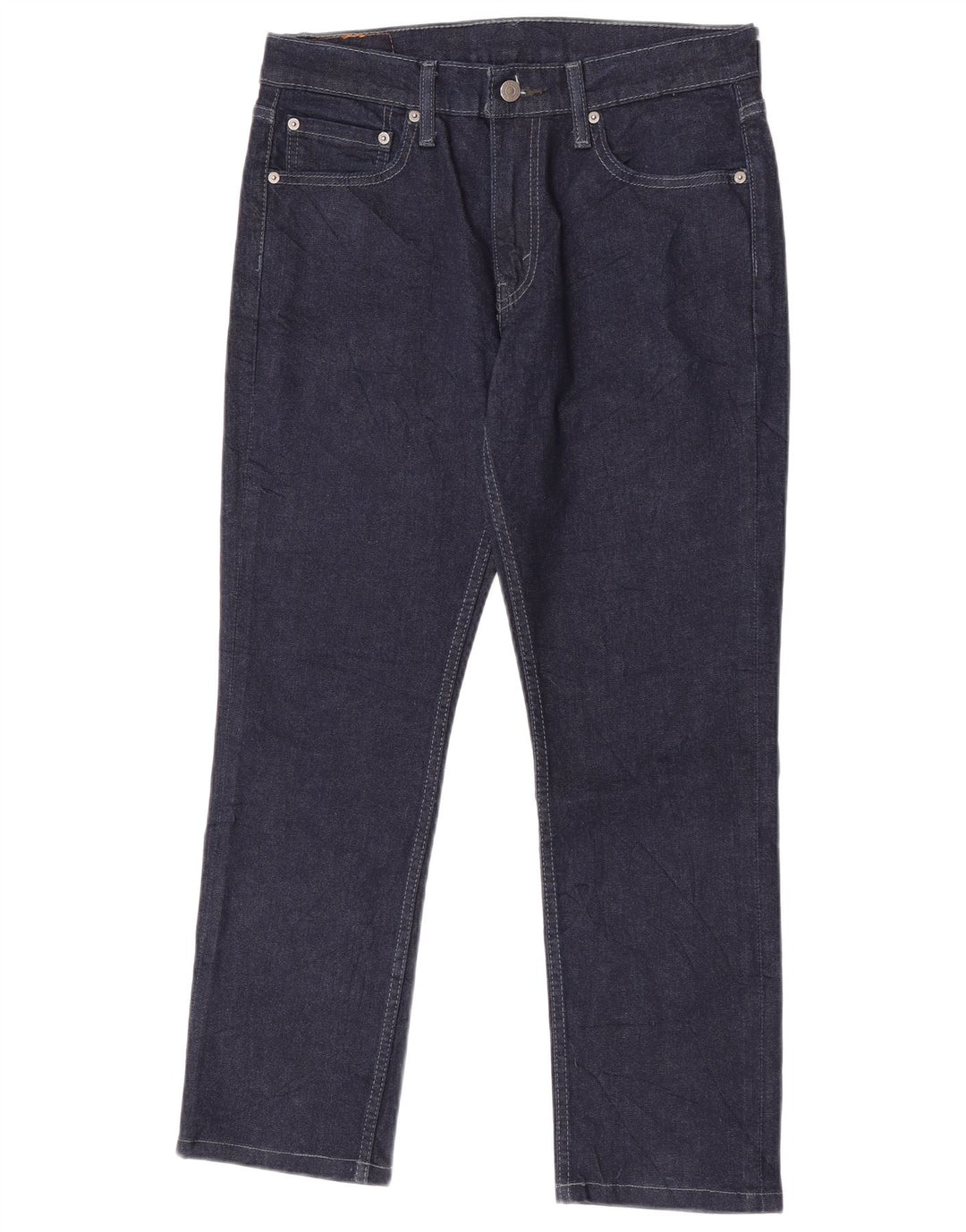 Levi's Masculino 511 Slim Jeans W32 L27 Azul Marinho Algodão