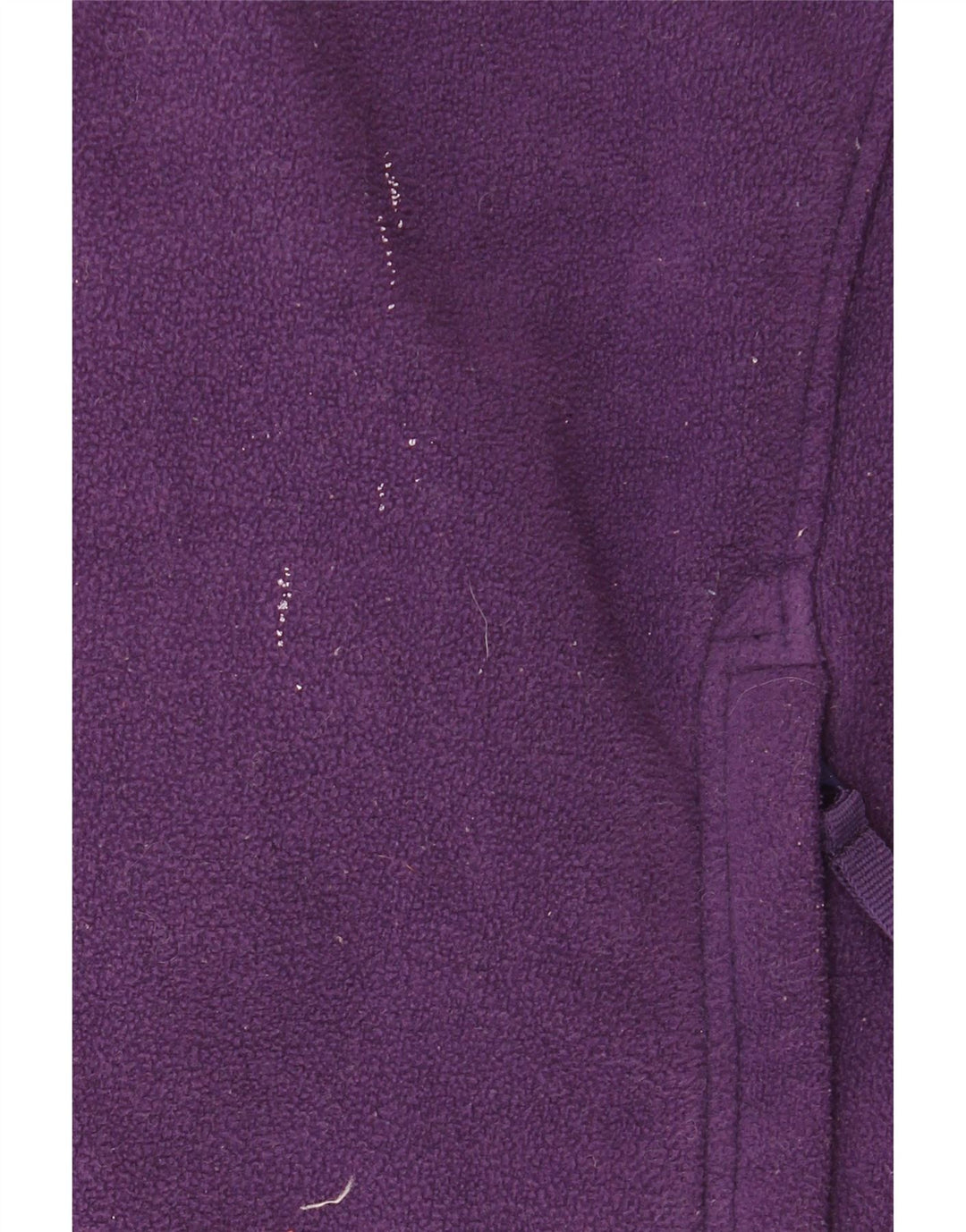 Grande poliéster roxo Reino Unido do revestimento do velo das mulheres do armazém da montanha