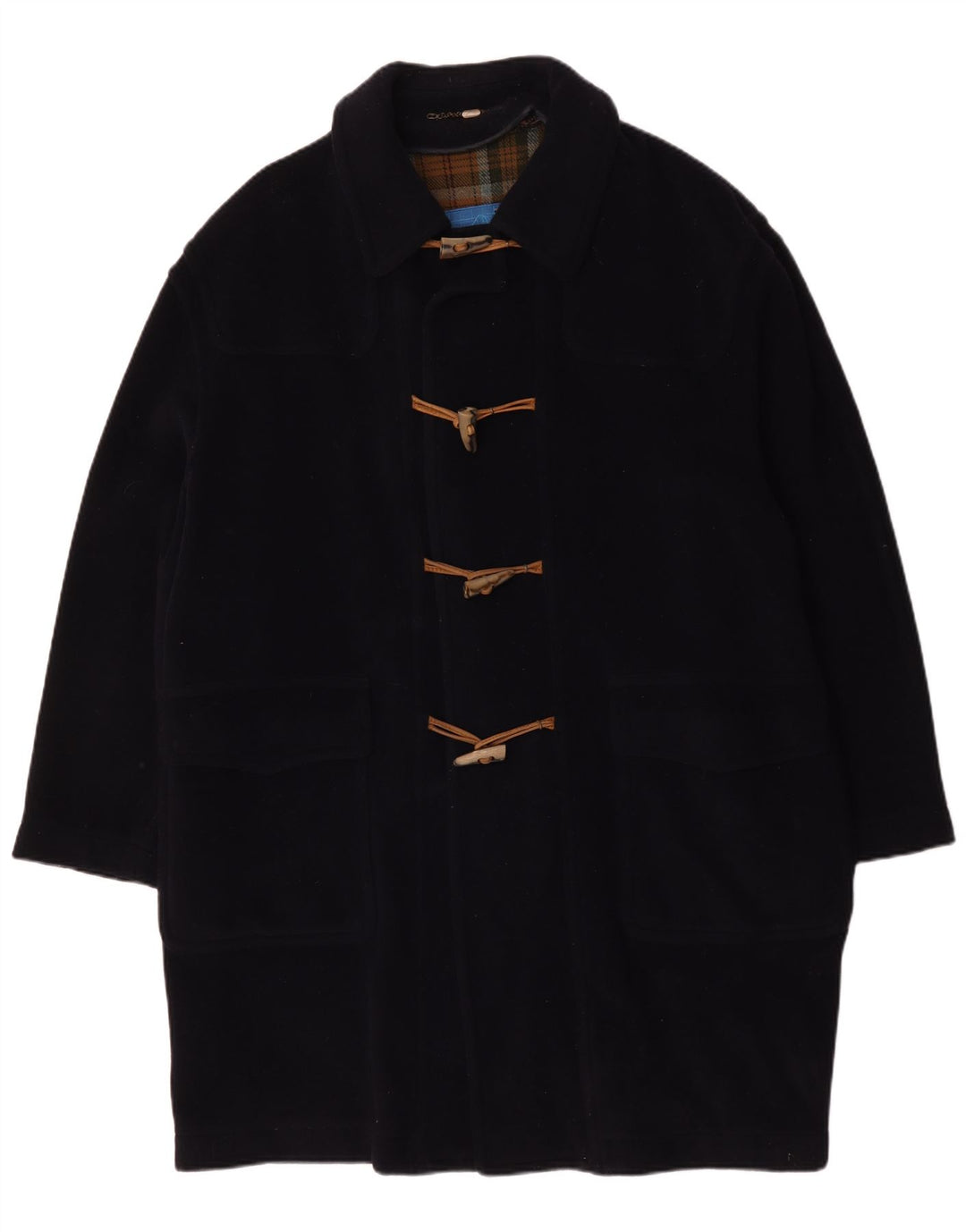 Casaco Duffle Masculino Azzurra UK 42 XL Azul Marinho