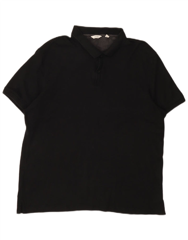 Camisa polo masculina CALVIN KLEIN XL preta