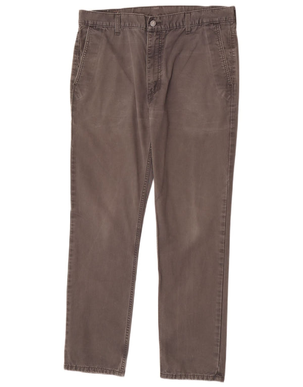 Calça jeans masculina Levi's 751 Straight W36 L32 cinza algodão
