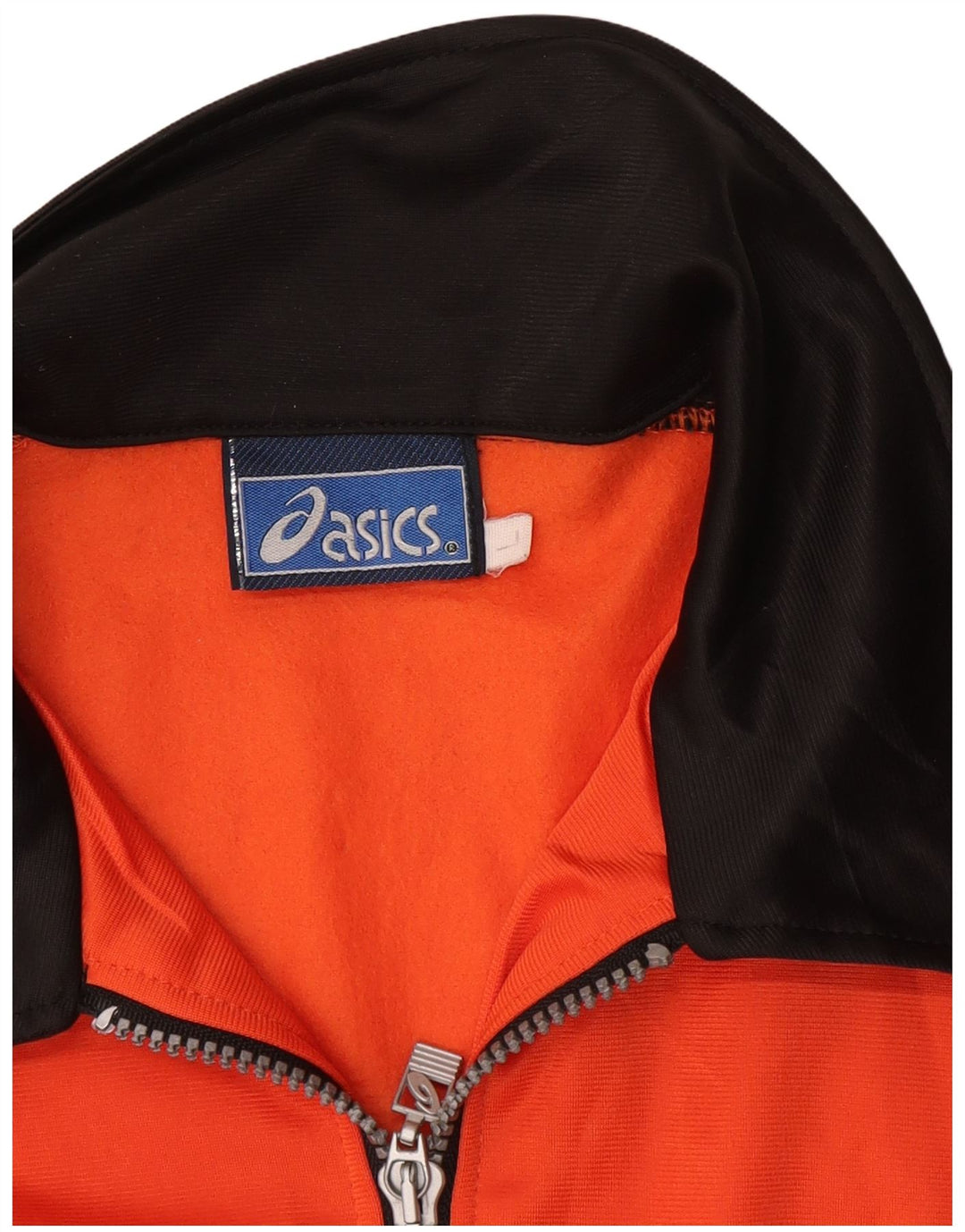 Jaqueta Asics Feminina Graphic Tracksuit Top UK 16 Grande Bloco Colorido Laranja