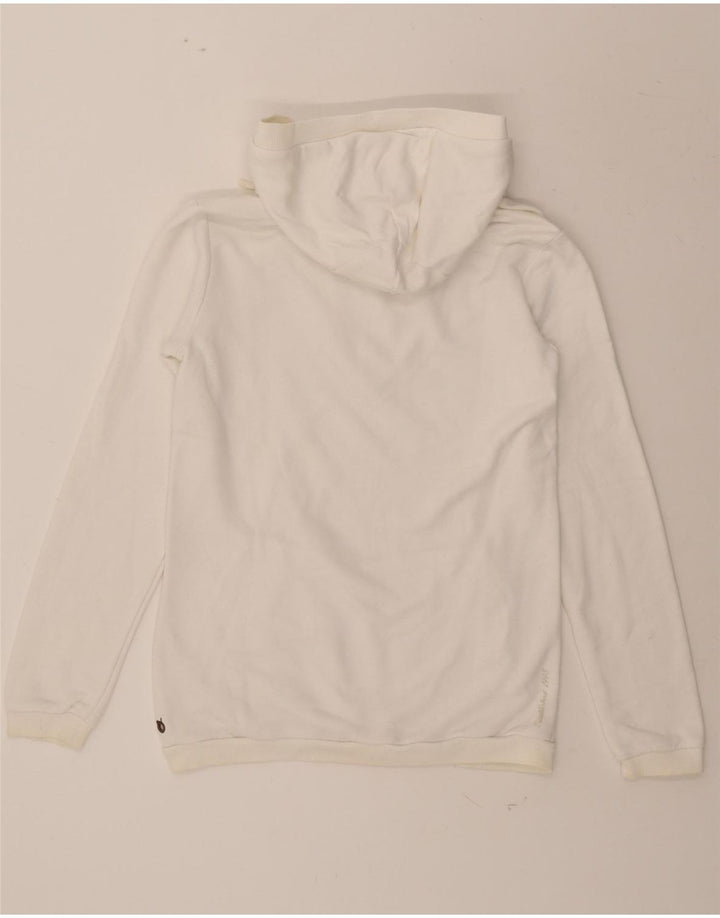 PUMA Womens Hoodie Jumper UK 10 Small White Vintage Puma and Second-Hand Puma from Messina Hembry 