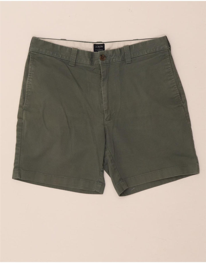 Shorts Chino Masculino J. Crew W31 Algodão Cáqui Médio
