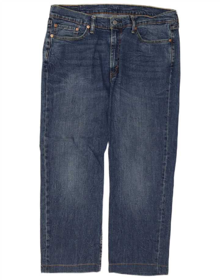 Levi's Masculino 514 Straight Jeans W38 L27 Azul Algodão