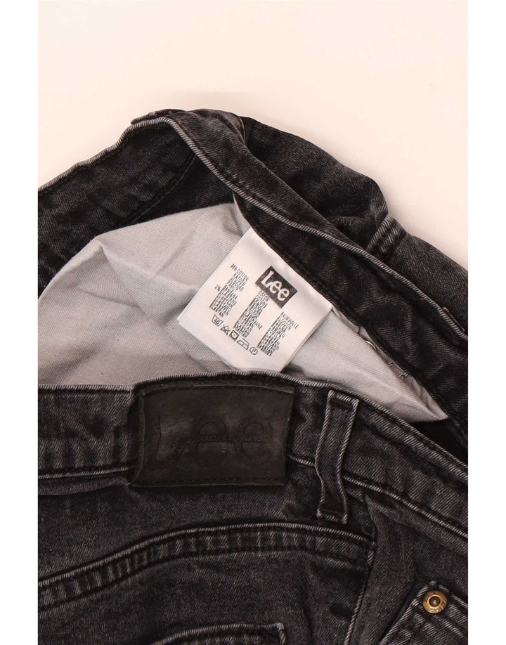 Lee Mens Brooklyn Straight Jeans W36 L36 Algodão Preto