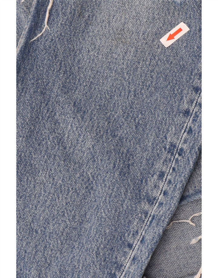 Calça jeans reta feminina Zara EU 40 médio W30 L27 algodão azul