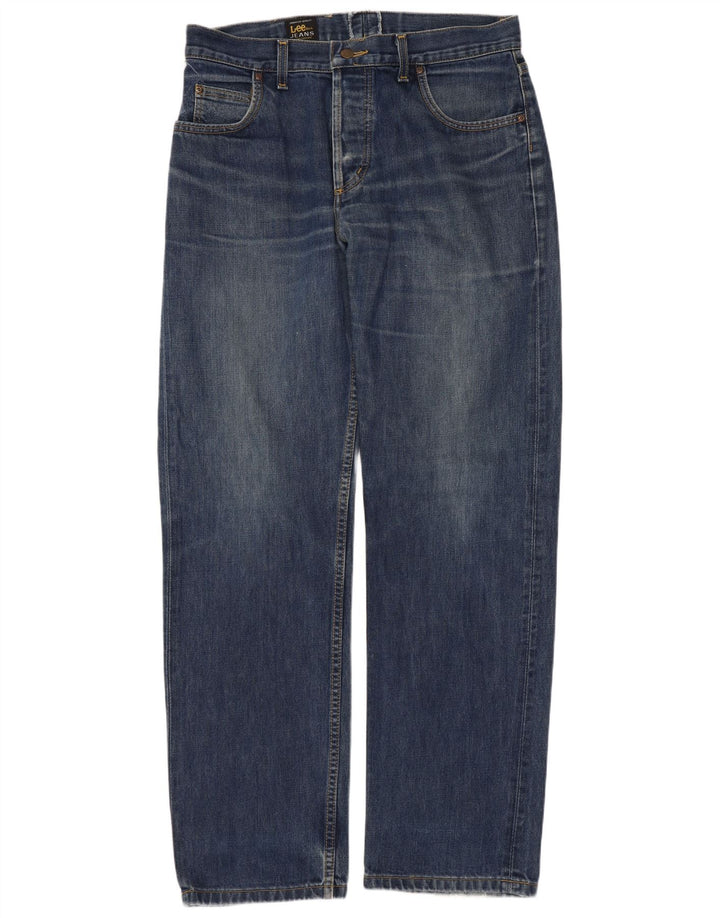Lee Mens Seattle Loose Jeans W32 L34 Azul Algodão