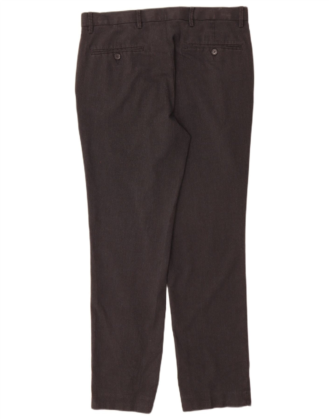 Calça masculina Marks & Spencer Slim Suit W32 L31 cinza poliéster