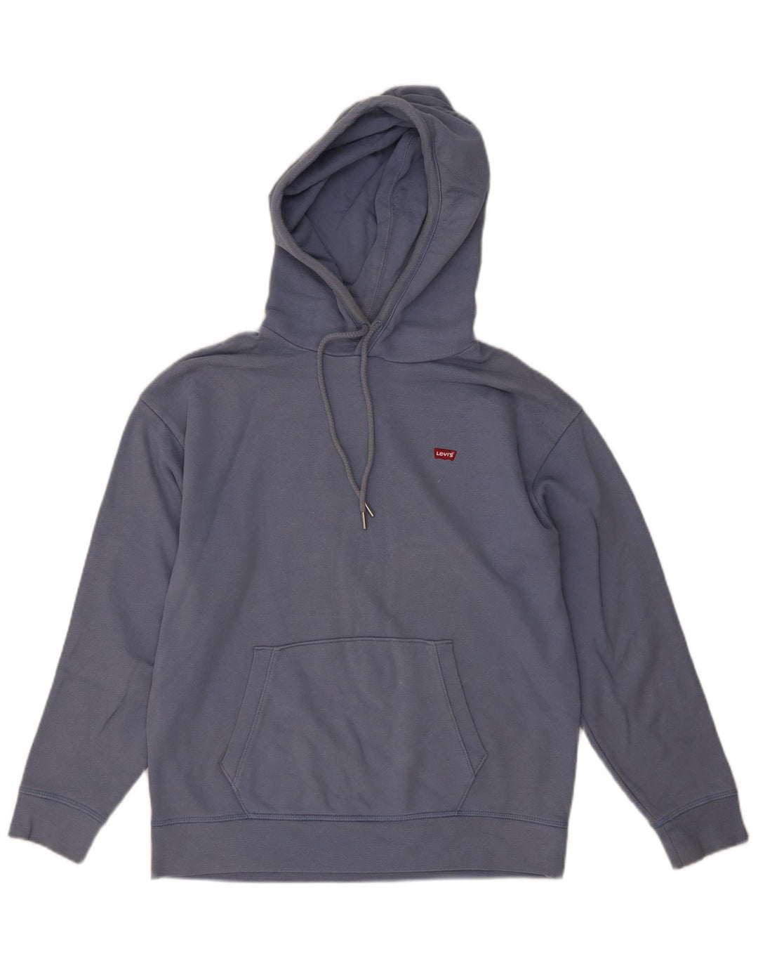 Moletom com capuz masculino Levi's médio azul marinho algodão