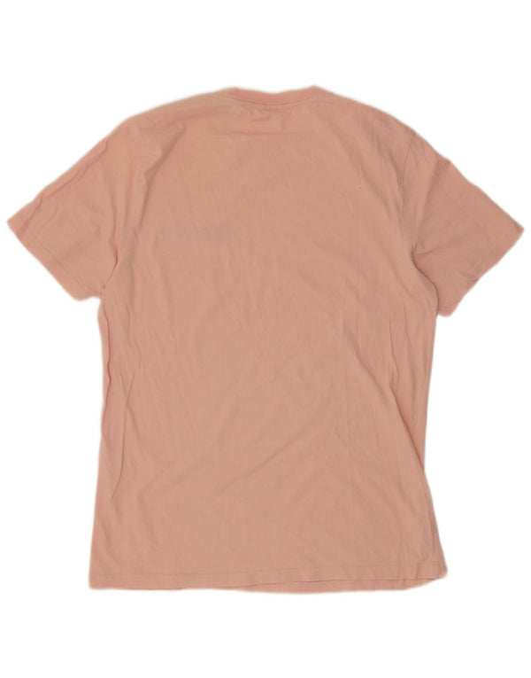 Camiseta masculina Champion grande algodão rosa