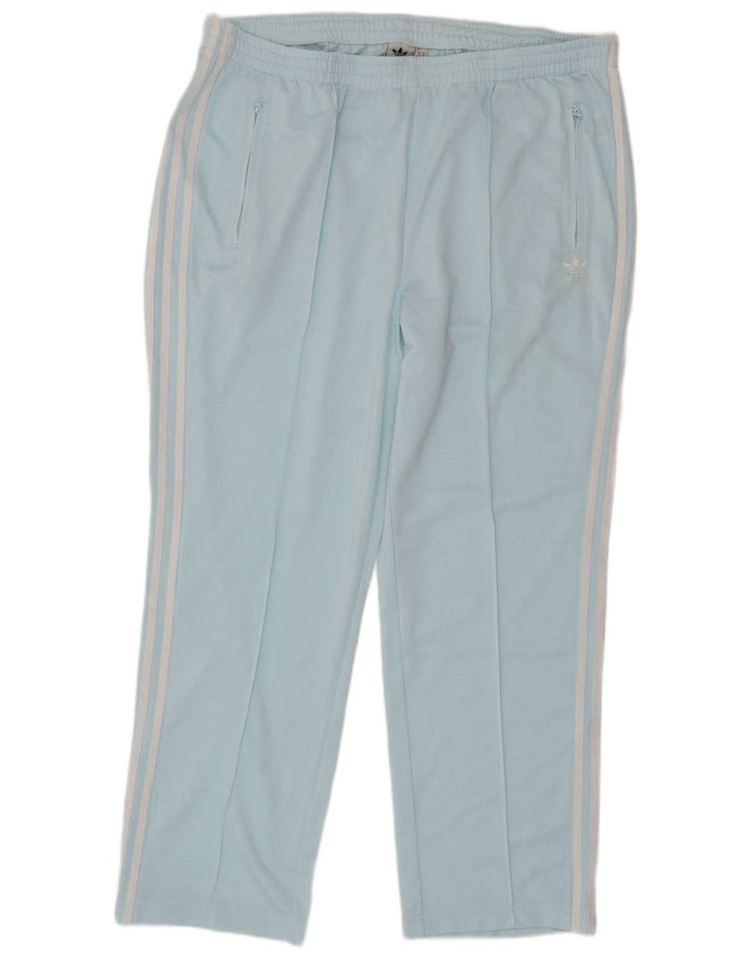 Calça de treino feminina Adidas UK 24/26 2XL azul poliéster
