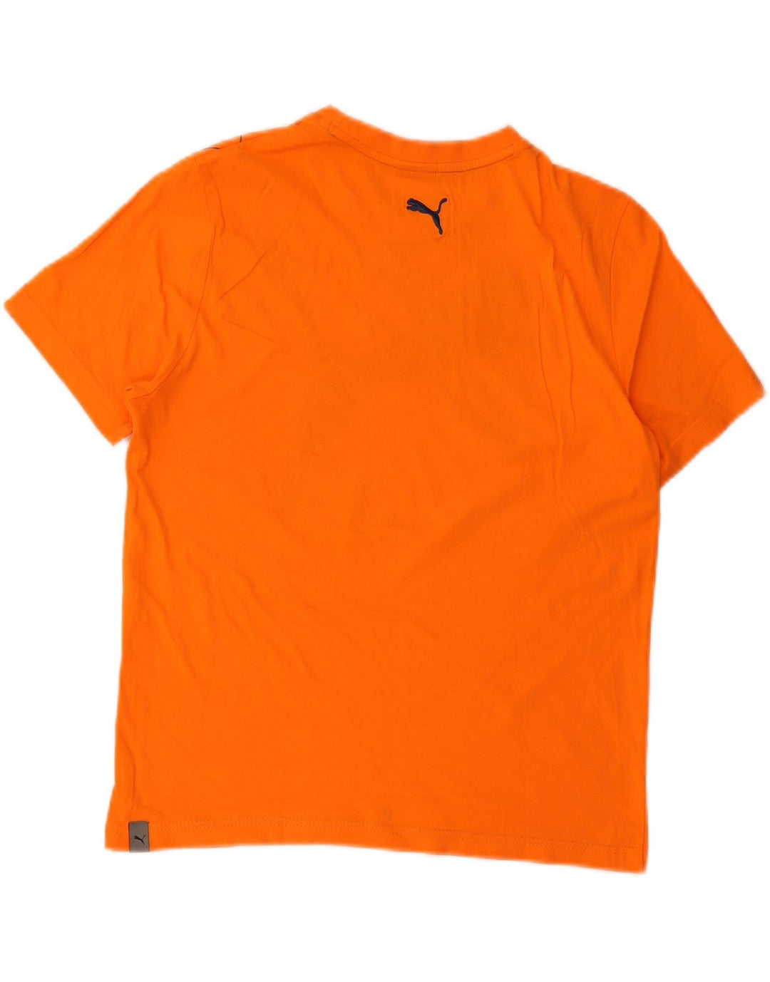 Puma Camiseta Masculina Graphic Top Pequeno Laranja