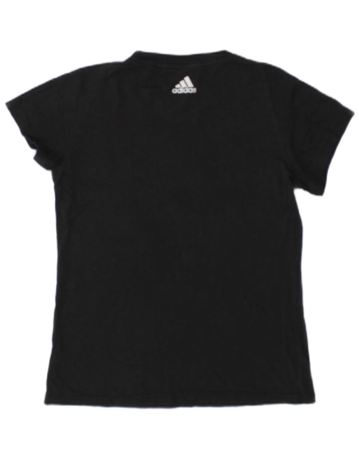Camiseta Adidas Feminina Graphic UK 12/14 Cinza Médio