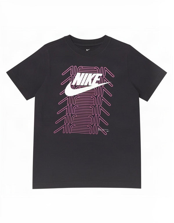 Camiseta Nike Boys Graphic Top 12-13 Anos Grande Preto