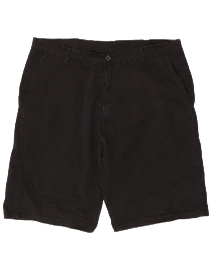 Wrangler Mens Cargo Shorts W38 XL Algodão Preto