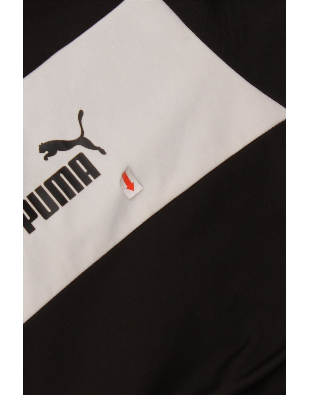 PUMA Mens Tracksuit Top Jacket XL Preto Colourblock Poliéster
