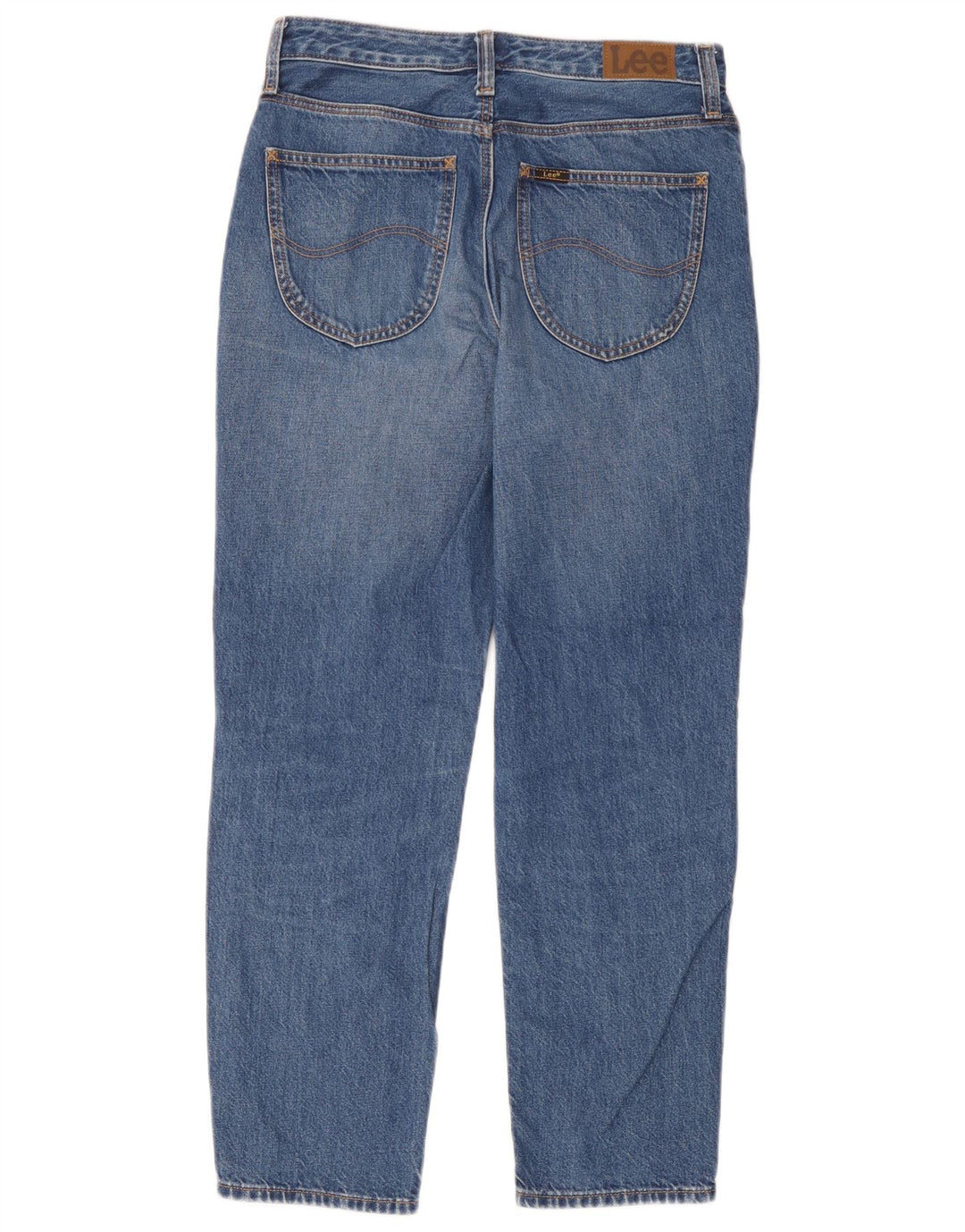 Lee Mens Carol Calça Jeans Cropped W28 L25 Azul Algodão