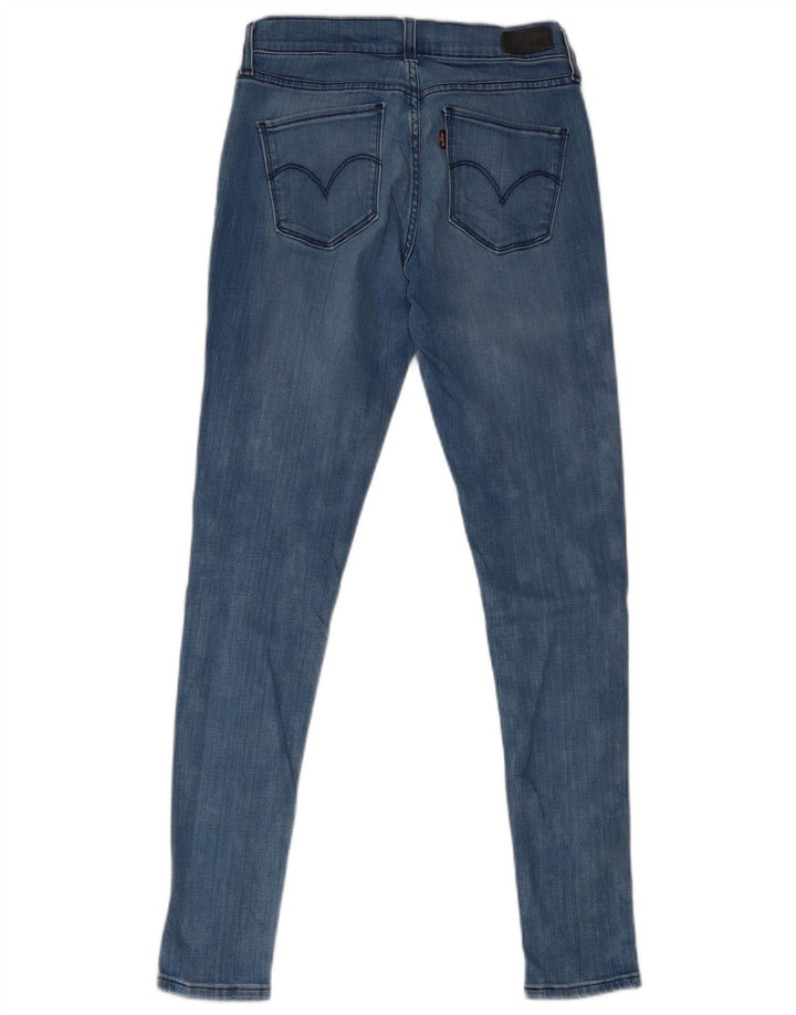Jeans skinny feminino Levi's W28 L30 algodão azul