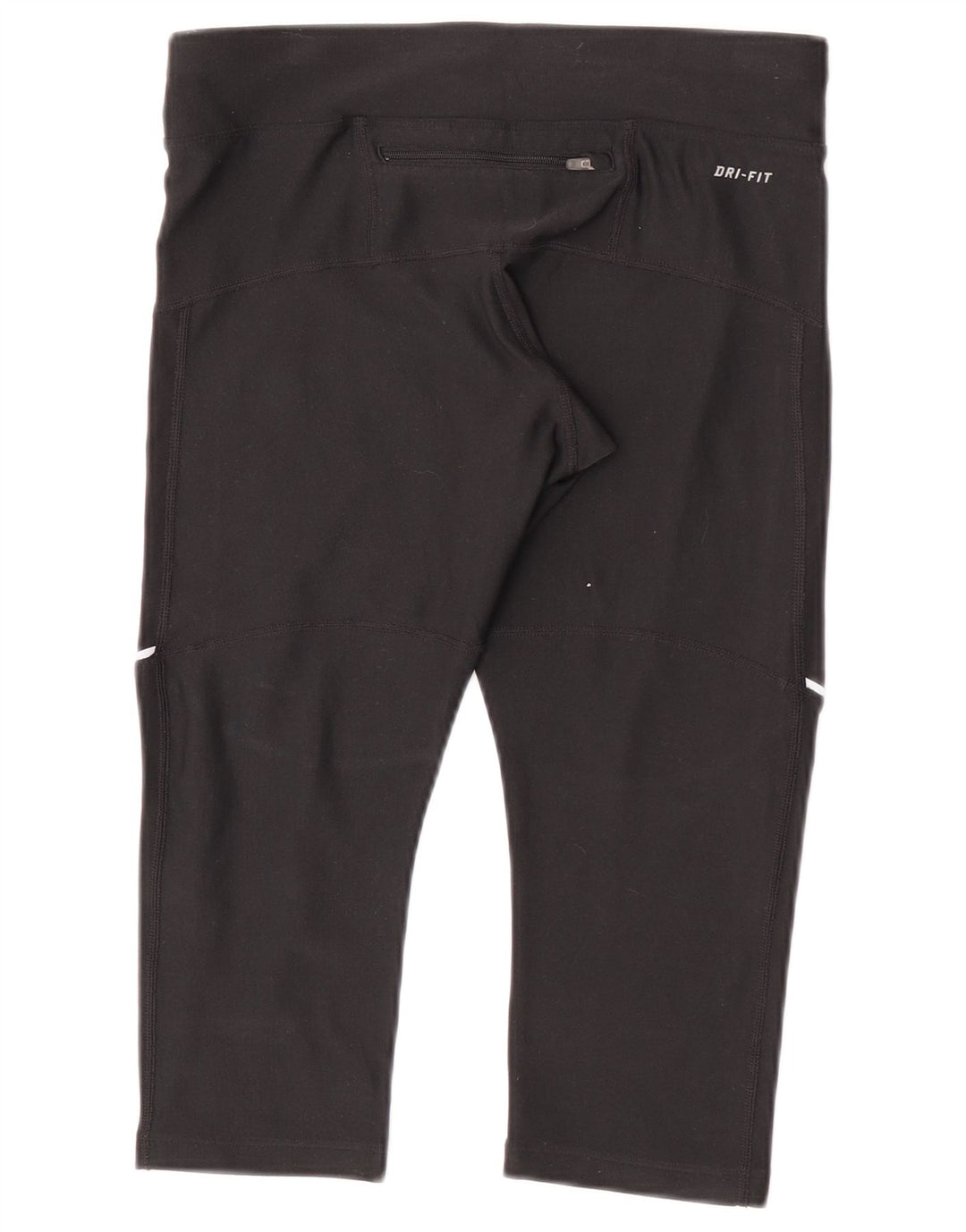 Leggings Nike Capri Femininas UK 8 Pequenas Poliéster Pretas