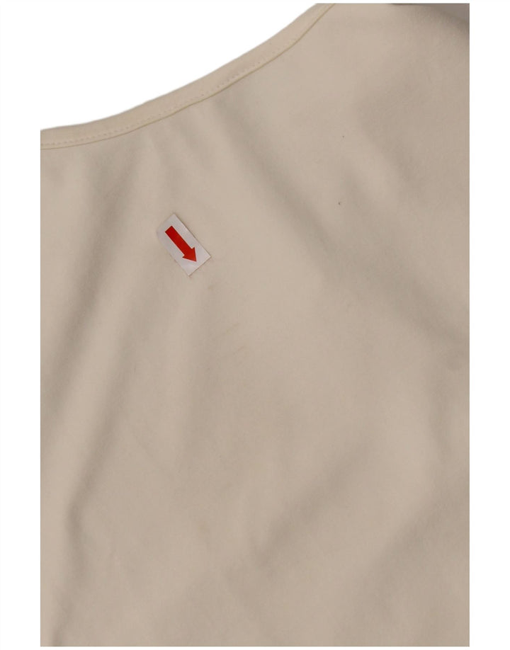ZARA Womens Cami Top UK 14 Grande Off White