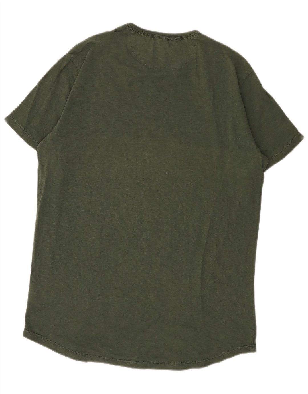 Camiseta masculina Sun68 grande algodão cáqui
