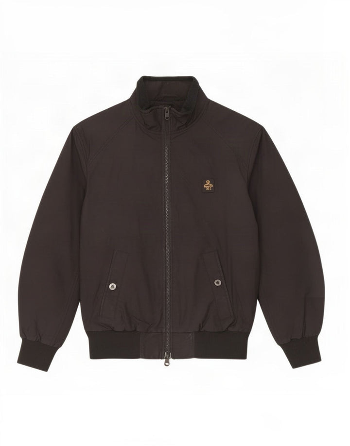 Jaqueta de chuva masculina Refrigiwear UK 38 poliamida preta média