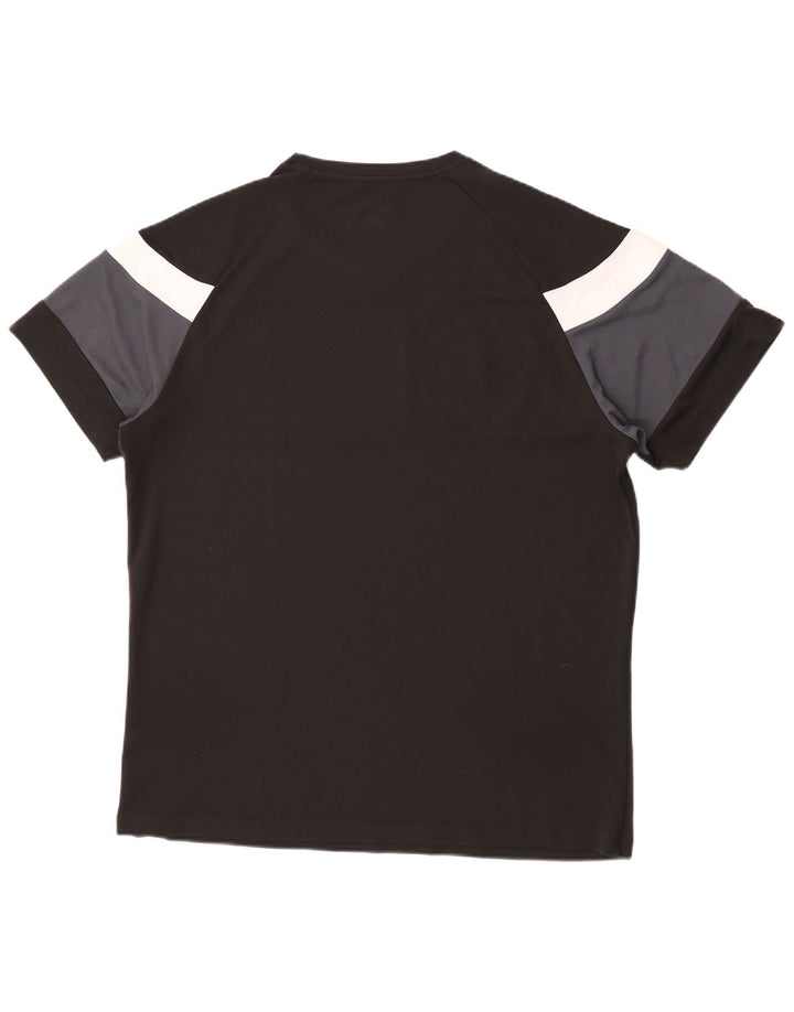 Camiseta masculina PUMA Top 2XL preto colorblock