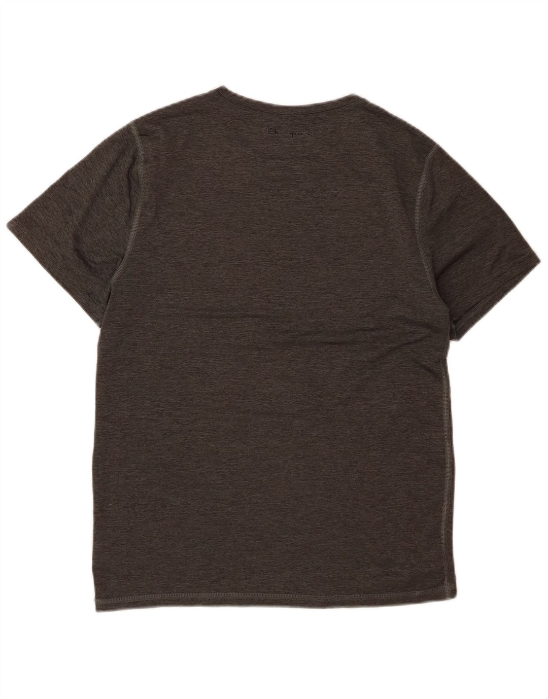 Camiseta masculina CHAMPION poliéster cinza médio